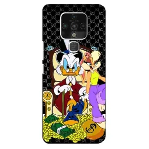 Чехли для TECNO Camon 16 - Скрудж МакДак Louis Vuitton (PREMIUMPrint) (Стильна Утка)