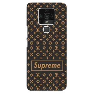 Чехол для TECNO Camon 16 с картинкой Supreme (AlphaPrint) (Supreme LV)
