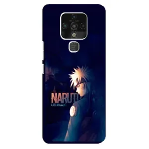 Naruto Anime Чехлы для Техно Камон 16 (AlphaPrint) (тень Наруто)