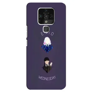 Чохли Венсдей на TECNO Camon 16 Уенсдей (AlphaPrint) (Венздей і подруга)