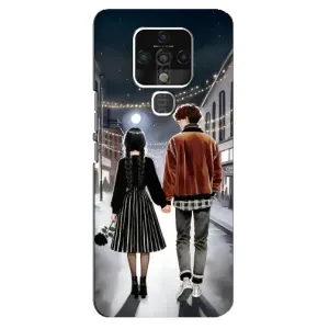 Чохол з дизайном Венздей 2 на TECNO Camon 16 (Венздей та Тайлер)