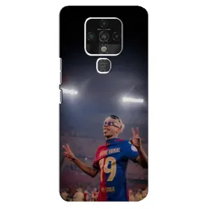 Чехол с футболистом Ламин Ямаль TECNO Camon 16 (Ямаль на стадионе)