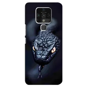 Чохол з картинкою 'Хижаки' для TECNO Camon 16 (Чорна змія)