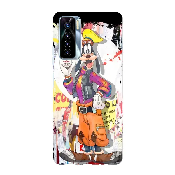 Чохол з принтом «Bad Wolf» для TECNO Camon 17 Pro
