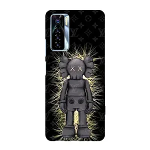 Чохли для TECNO Camon 17 Pro - Bearbrick Louis Vuitton (PREMIUMPrint) (Bearbrick LV)