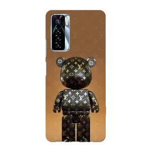 Чохли для TECNO Camon 17 Pro - Bearbrick Louis Vuitton (PREMIUMPrint)