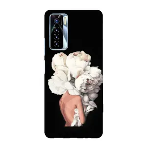 Чехлы (ART) Цветы на TECNO Camon 17 Pro (VPrint)
