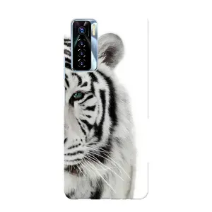 Чохли з картинкою животних TECNO Camon 17 Pro (Білий Тигр)