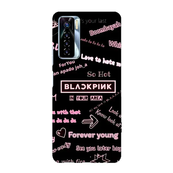 Чохол з принтом «BLACKPINK» для TECNO Camon 17 Pro