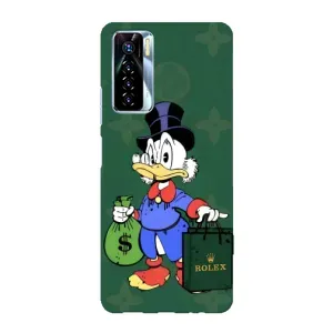 Чехли для TECNO Camon 17 Pro - Скрудж МакДак Louis Vuitton (PREMIUMPrint) (Богата Утка)
