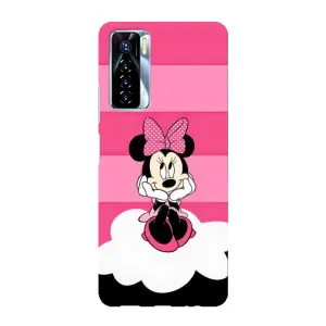Эксклюзивный чехол для TECNO Camon 17 Pro (AlphaPrint - Мультяшные) (Девочка Maus)
