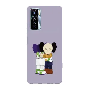 Чохли для TECNO Camon 17 Pro - Bearbrick Louis Vuitton (PREMIUMPrint) (Дружба Беарбрік)