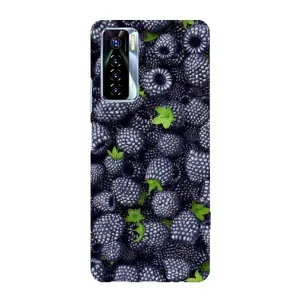 Чехлы с Фруктами для TECNO Camon 17 Pro (VPrint) (Ежевика)