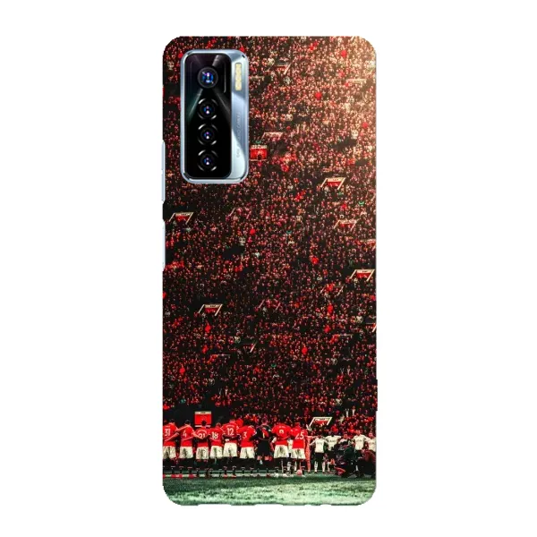 Чохол з принтом «фанати Манчестер Юнайтед» для TECNO Camon 17 Pro Чохол з принтом «фанати Манчестер Юнайтед» для TECNO Camon 17 Pro
