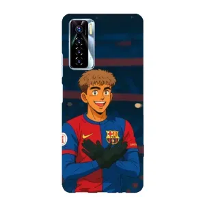Чехол с футболистом Ламин Ямаль TECNO Camon 17 Pro (Футболист Ямаль)