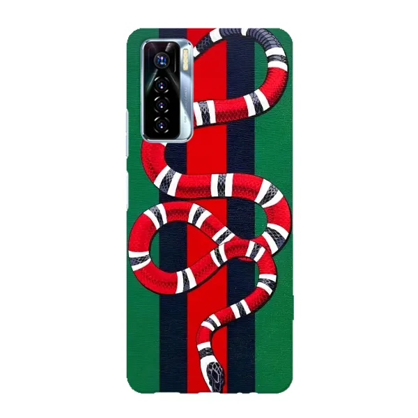 Чохол з принтом «Gucci змія» для TECNO Camon 17 Pro Чохол з принтом «Gucci змія» для TECNO Camon 17 Pro