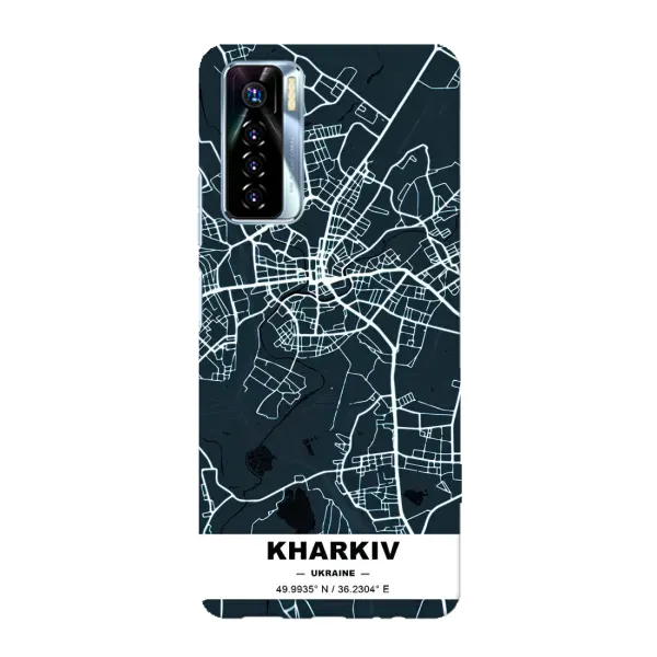 Чохол з принтом «Харків» для TECNO Camon 17 Pro