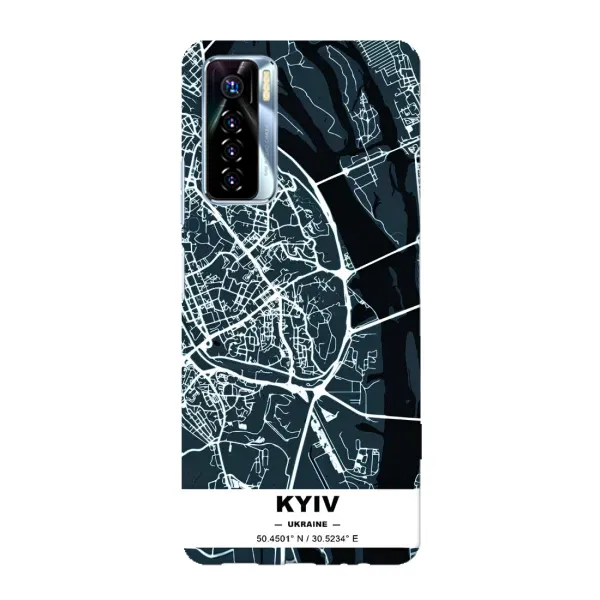 Чохол з принтом «Київ» для TECNO Camon 17 Pro
