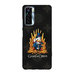 Чехли для TECNO Camon 17 Pro - Скрудж МакДак Louis Vuitton (PREMIUMPrint) (Король грошей)