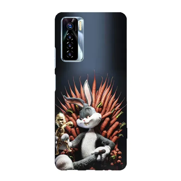 Чохол з принтом «Король Кролик» для TECNO Camon 17 Pro