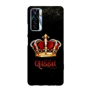 Чохол з Короною ТЕКНО Камон 17 Про - (AlphaPrint) (Корона короля)