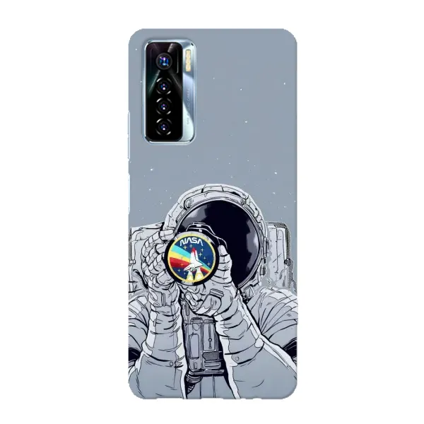 Чохол з принтом «Космонавт фото» для TECNO Camon 17 Pro Чохол з принтом «Космонавт фото» для TECNO Camon 17 Pro