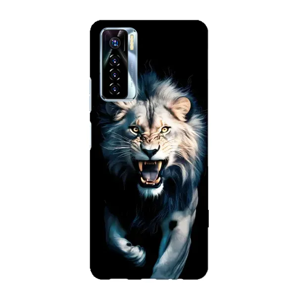 Чехол с принтом «Лев в темноте» для TECNO Camon 17 Pro