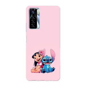 Чохол з принтом Стіч на TECNO Camon 17 Pro (Ліло і Стіч)