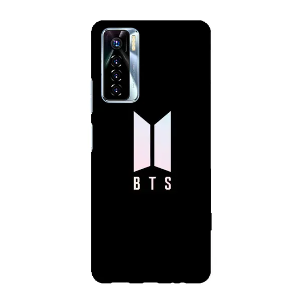 Чехол с принтом «Лого BTS» для TECNO Camon 17 Pro Чехол с принтом «Лого BTS» для TECNO Camon 17 Pro
