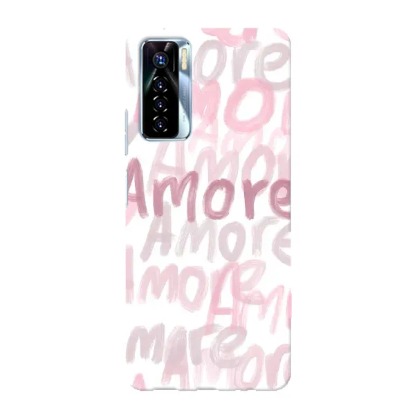 Чохол з принтом «Аморе любов» для TECNO Camon 17 Pro Чохол з принтом «Аморе любов» для TECNO Camon 17 Pro