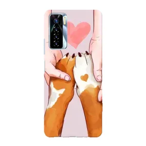 Чехол с принтом «Любовь к собакам» для TECNO Camon 17 Pro