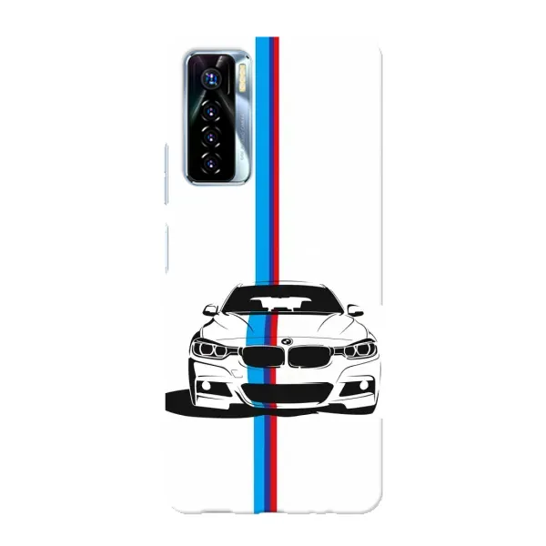 Чохол з принтом «Машина БМВ» для TECNO Camon 17 Pro