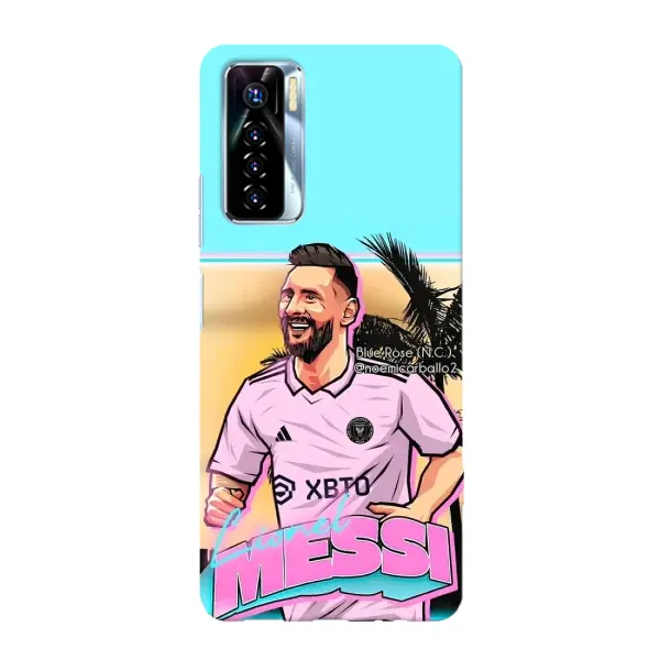 Чохол з принтом «Майами Месси» для TECNO Camon 17 Pro Чохол з принтом «Майами Месси» для TECNO Camon 17 Pro