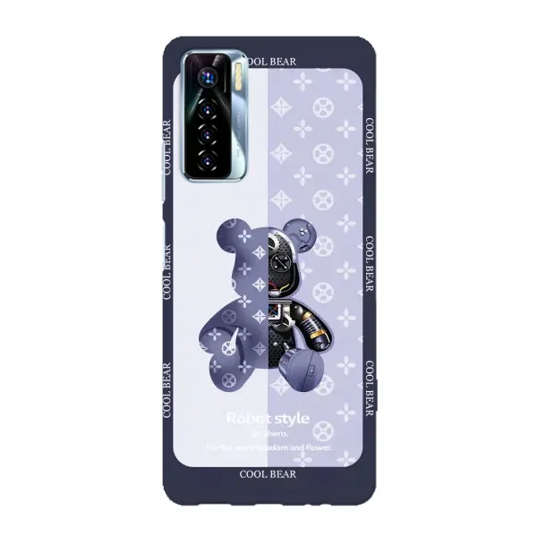 Чохол з принтом «Медведик LV» для TECNO Camon 17 Pro Чохол з принтом «Медведик LV» для TECNO Camon 17 Pro
