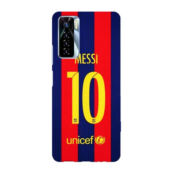 Чехол с принтом «Messi Barca 10» для TECNO Camon 17 Pro Чехол с принтом «Messi Barca 10» для TECNO Camon 17 Pro