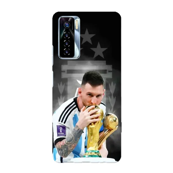Чохол з принтом «Мессі Чемпіон» для TECNO Camon 17 Pro