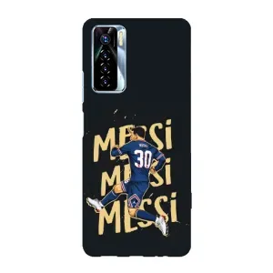 Чохол з принтом «Messi ПСЖ» для TECNO Camon 17 Pro