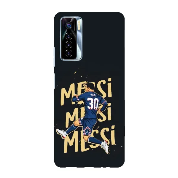 Чохол з принтом «Messi ПСЖ» для TECNO Camon 17 Pro