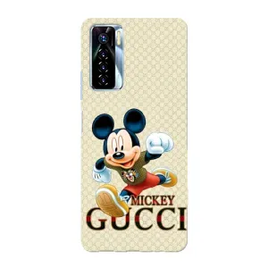 Чохол Disney Mouse TECNO Camon 17 Pro (PREMIUMPrint) (Mikki Gucci)