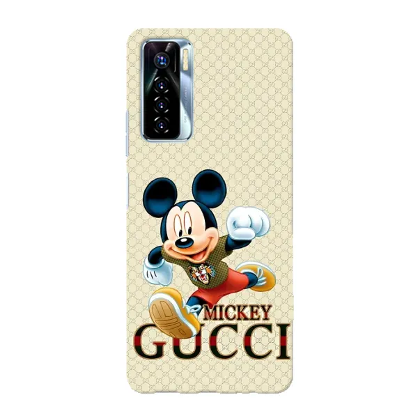 Чохол з принтом «Mikki Gucci» для TECNO Camon 17 Pro
