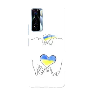 Чехол для Патриота Украины TECNO Camon 17 Pro - (AlphaPrint) (Мир Украине)