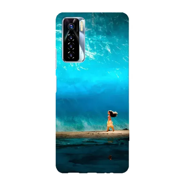 Чехол с принтом «Океан Моана» для TECNO Camon 17 Pro