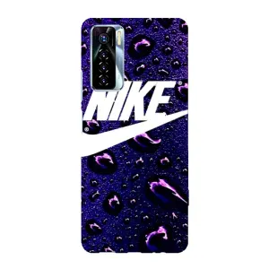 Чохол для TECNO Camon 17 Pro - з принтом Найк (AlphaPrint) (Найк принт)