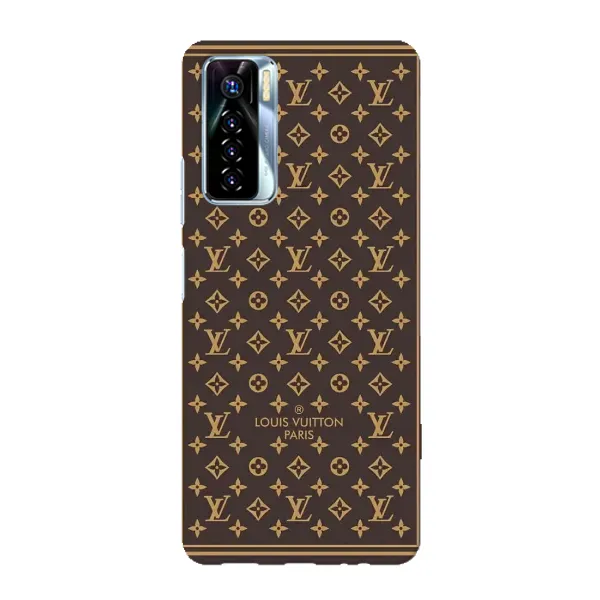 Чохол з принтом «шпалери LV» для TECNO Camon 17 Pro