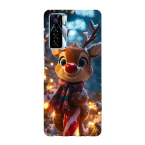 Чехол с принтом «Олень с шарфом» для TECNO Camon 17 Pro