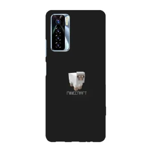 Чохол Майнкрафт на TECNO Camon 17 Pro (AlphaPrint) Minecraft (Овечка Майнкрафт)