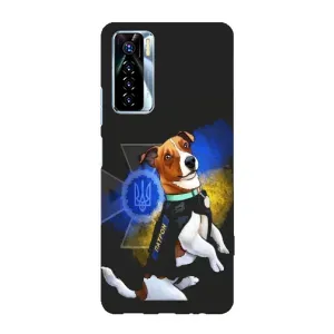 Чехол с принтом «Патрон собачка» для TECNO Camon 17 Pro