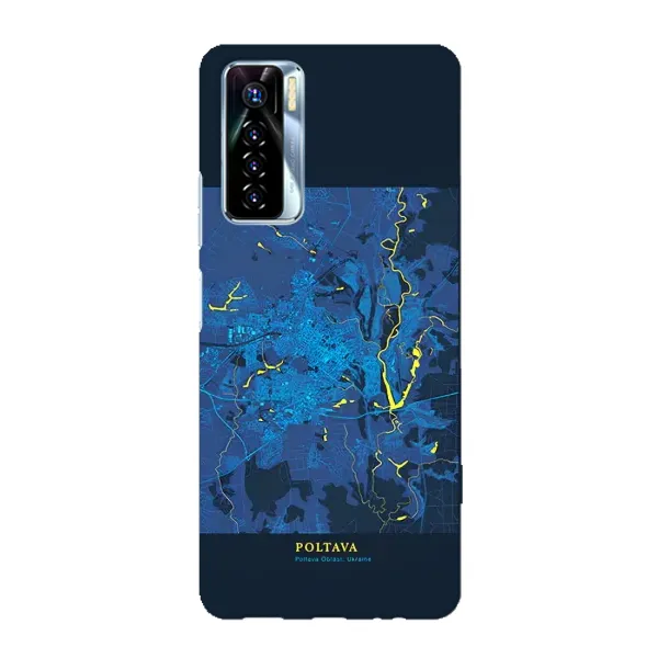 Чохол з принтом «Полтава» для TECNO Camon 17 Pro