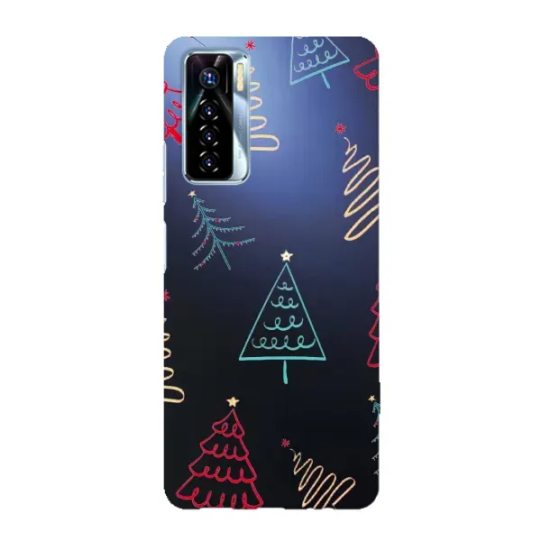 Чехол с принтом «Рождественские елки» для TECNO Camon 17 Pro
