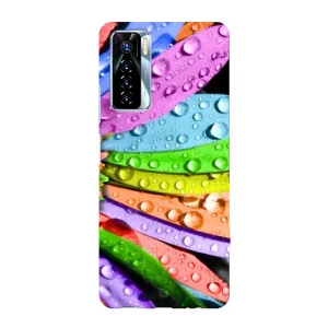 Чехлы (ART) Цветы на TECNO Camon 17 Pro (VPrint) (Семицветик)